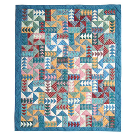 Fall windmills Throw 50"W x 60"L
